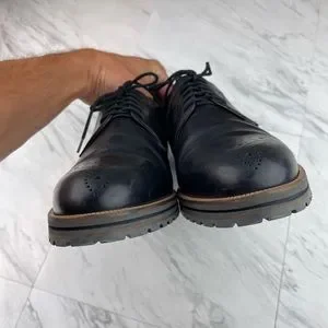 moral code | Shoes | Moral Code Mens Black Leather Size 1 M  display picture 2
